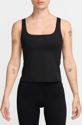 Nike Form Dri-FIT Tank Top in 011 011 Black/dkskgy at Nordstrom Rack, Size Xx-Large