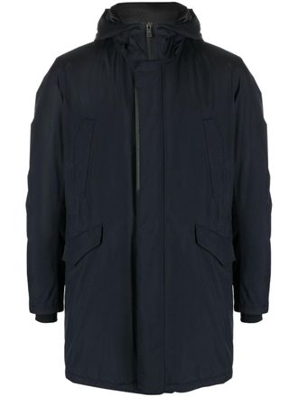 Herno Giacca con tasche e cappuccio - Blu
