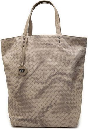 Bottega Veneta Pre-owned Bottega Veneta Nylon Intrecciolusion Tote B03321043C