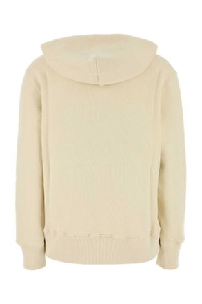 Autry Womens Cream Cotton Main Wom Sweatshirt 77js Exterior: Felpe Sweater