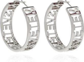 VETEMENTS Logo Oorbellen - Dames - Oorbellen - Grijs - ONE Size - Accessoires