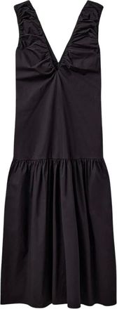 The Garment Kleedjes, Dames, Zwart, XS, Katoen, Elegante Cyprus Jurk