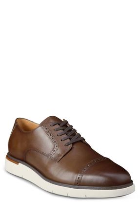 Allen Edmonds Mens Caleb Leather Lace-Up Dress Shoes In Brown