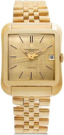 Vacheron Constantin 1967 pre-owned Cioccolatone 35mm - men - 18kt Yellow Gold - One Size