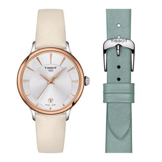 Tissot Odaci-t-lady Womens Blue Watch T1332102603100 Leather - One Size