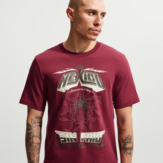 Nike Mens Nike Sportswear T-Shirt in Red | IR6913-677