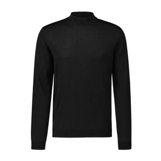 Roberto Collina Hombre, Jerseys, Negro, Talla: S