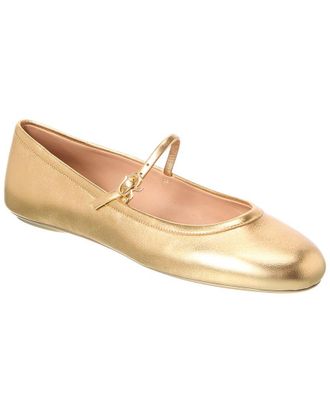 Gianvito Rossi Leather Ballerina Flat
