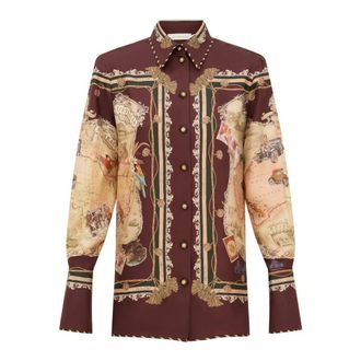 Zimmermann Camicia Valiant Twill - - Blouses & Shirts - Donna - Multicolore - L
