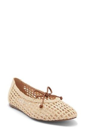Steve Madden Leelo Woven Flat in Natural at Nordstrom Rack, Size 9.5