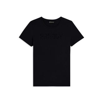 Freddy T-shirt con logo frontale in borchie