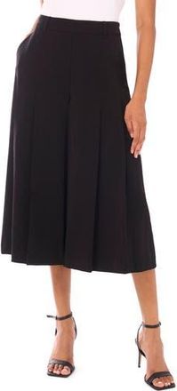 Halogen Pleat Front Culottes in Rich Black at Nordstrom Rack, Size X-Small