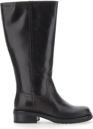 Vagabond Karlie Boot - Dames - Hoge Laarzen - Bruin - 41 EU - Leer - Schoenen
