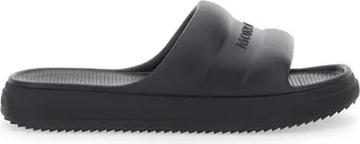Moncler Black Altive Pool Slides