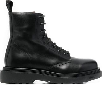 Buttero Schoenen, Heren, Zwart, 45 EU, Leer, Storia Veterlaars