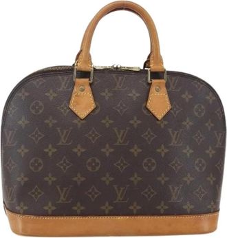 Louis Vuitton Pre-owned Handbags, female, Brown, Size: ONE SIZE Pre-owned Vintage Handbag