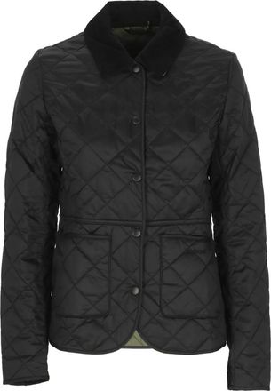 Barbour Deveron Gewatteerde Jas - Dames - Winterjassen - Zwart - L - Jassen