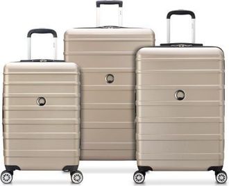DELSEY Paris Margot Hardside (20/24/28) 3 Piece Spinner Suitcase Set in Gold at Nordstrom
