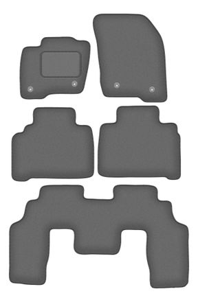 OEM Alfombrillas De Grafito Para Ford S-max Mk2 Monovolumen (2015-)