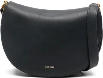 Wandler Tassen, Dames, Zwart, ONE Size, Nylon, Zwarte Zijde Nylon Tas