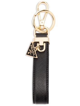 Prada Saffiano Leather Key Ring Accessories