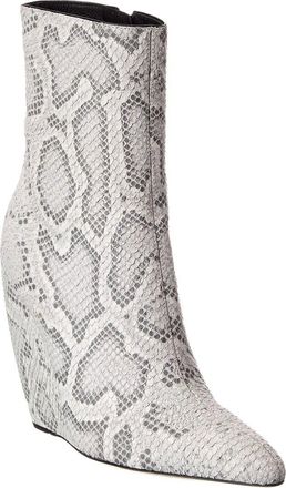 Giuseppe Zanotti Decadence 105 Python Wedge Bootie
