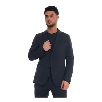 HUGO BOSS Hombre, Chaquetas, Azul, Talla: M
