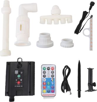 OEM Fuente Solar Led Rgb Multicolor Para Piscinas Con Aplicaci&oacute;n De Control Remoto Para Estanques Enterrados