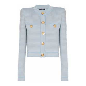 Balmain Mujer, Jerseys, Azul, Talla: XS