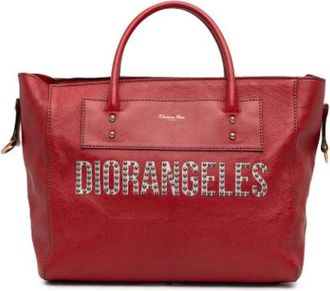 Dior Pre-owned Tote Bags, female, Red, Size: ONE SIZE Pre-owned Tote Bag