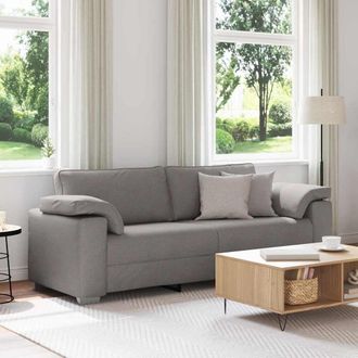 vidaXL Divano 3-persone Talpa 220 Cm Tessuto Vidaxl