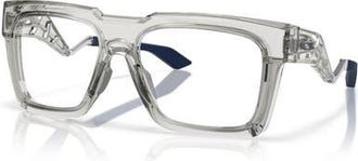 Oakley 57mm Square optical glasses in Grey at Nordstrom