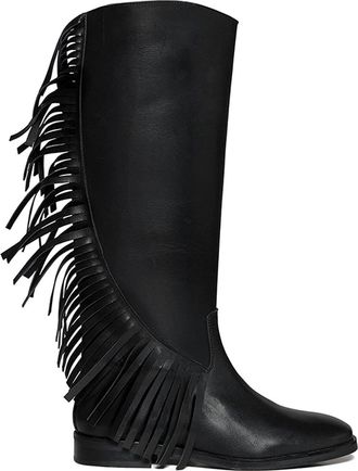 Steve Madden Womens Leather Nigella 017 Boots - Black - Size UK 7