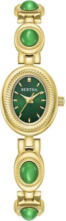 Bertha Sunglasses Rosalie horloge met jade armband