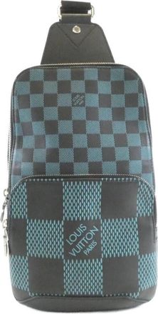 Louis Vuitton Blue Infini Vert Leather Handbag Shoulder Bag (Pre-Owned)