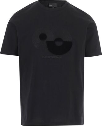 Emporio Armani Black Crew Neck T-Shirt
