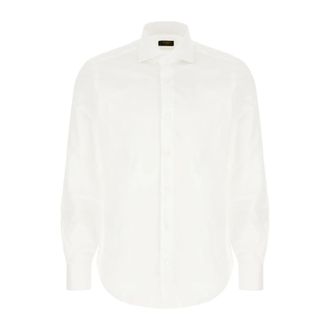 Barba Stijlvolle Overhemden Collectie - Heren - Zakelijke Overhemden - Wit - 3XL - Overhemden