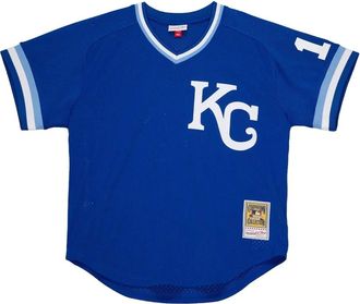 Mitchell & Ness T-shirt KC Royals Bo Jackson 1989 - Blu