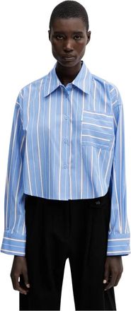 Worst Behavior Wrstbhvr, Donna, Camicette, Blu, XS, new