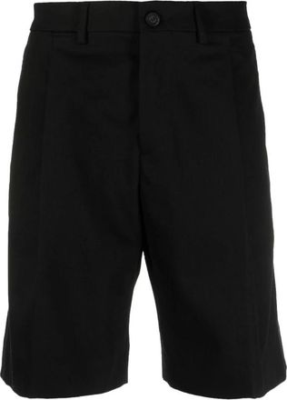 Golden Goose Cotton Chino Shorts - Heren - Korte Broeken - Zwart - S - Katoen - Korte Broeken