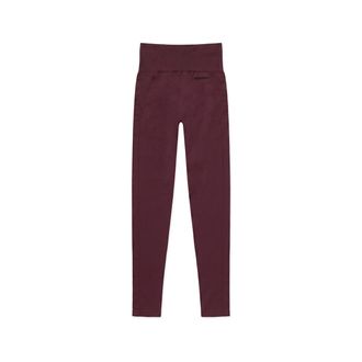 Freddy Leggings Seamless 7/8 con Vita Alta e Inserti in Costina
