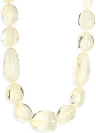 Kenneth Jay Lane Clear Beaded Necklace in Gold/Clear at Nordstrom Rack