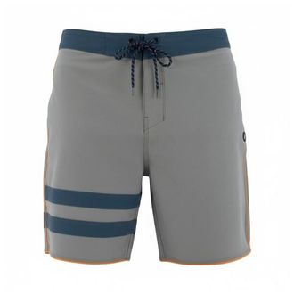 Hurley Phantom Eco Block Party Solid 18 Boardshorts f&uuml;r Herren | grau