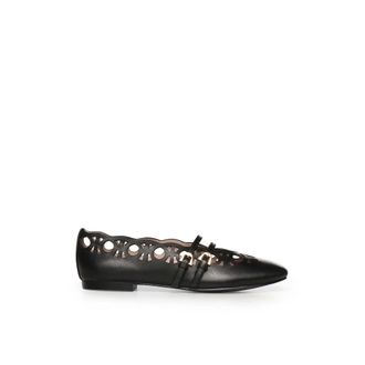 Coccinelle Ballerinas, female, Black, Size: 11 US C-Me Smooth Ballet Flat