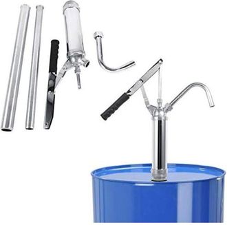 OEM Bomba De Aceite Manual De Palanca De Alto Caudal Para Bidones De Acero Inoxidable Con Manguera De 1,2 M - Ulisem