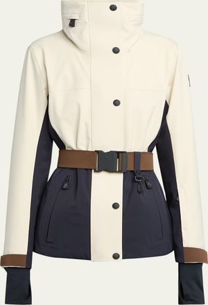 Moncler Hainets Hooded Padded Ski Jacket