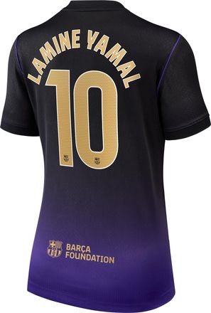 Nike Lamine Yamal 2026/27 Stadium Away Kobe Nike Womens Dri-FIT Soccer Jersey in Purple | NN204636818-FCB