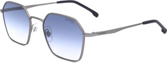 Carrera Unisex 53 mm Matte Ruthenium Silver Sunglasses