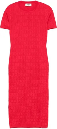 Fendi FF-jacquard Dress