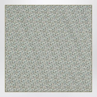 Il Gufo Forest Green Scarf In Liberty Fabric